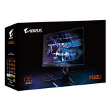 GIGABYTE Aorus FI32U Monitor 80 cm (31.5") 3840 x 2160 Pixeles 4K Ultra HD Edge LED Negro