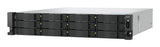 QNAP TS-h1277AXU-RP NAS Bastidor (2U) AMD Ryzen™ 7 32 GB DDR5 0 TB QNAP QTS Aluminio, Negro