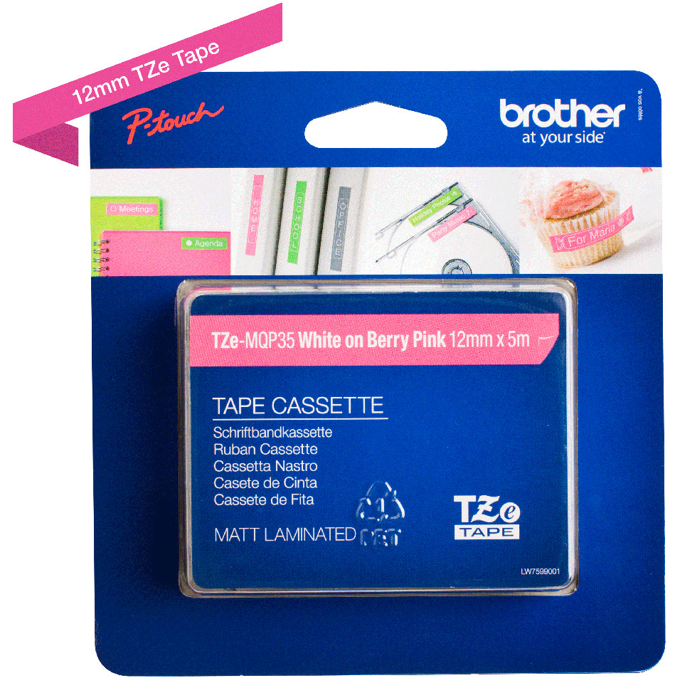 Brother TZE-MQP35 Impresora Transferencia térmica Rosa