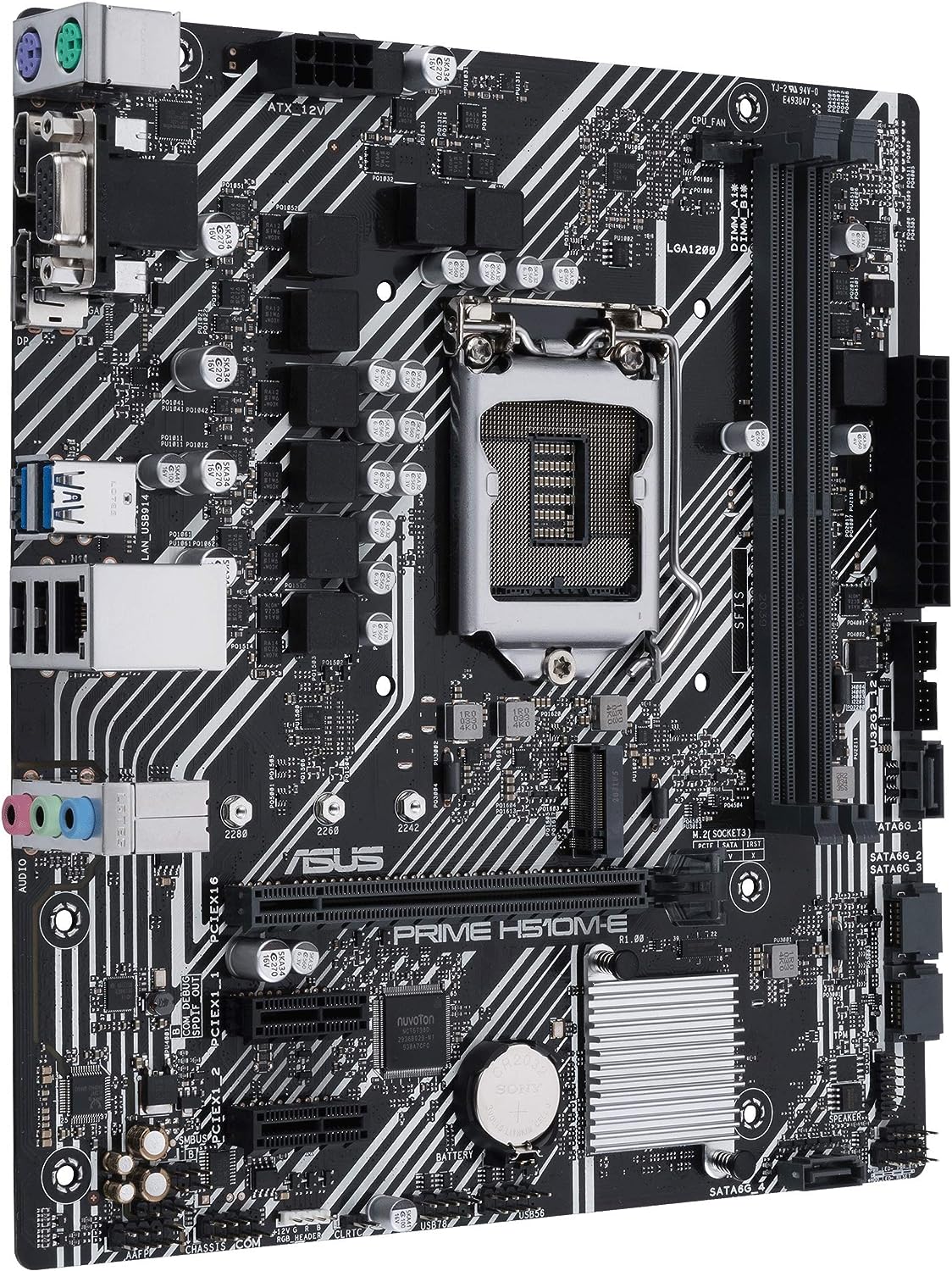 Motherboard Asus Prime H510M-E 2 Ddr4 Max 64 Soc1200 11Va Hdmi D-Sub M.2  Matx FullOffice.com