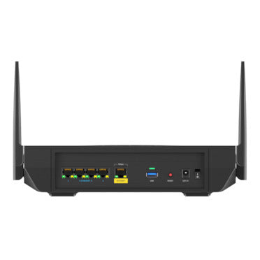Linksys HYDRA PRO 6E router inalámbrico Gigabit Ethernet Triple banda (2.4 GHz / 5 GHz / 6 GHz) Negro, Wi-Fi 6E (802.11a