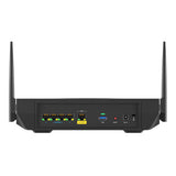 Linksys HYDRA PRO 6E router inalámbrico Gigabit Ethernet Tribanda (2.4 GHz / 5 GHz / 6 GHz) Negro