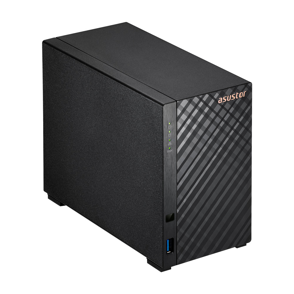 Asustor AS1102TL servidor NAS o de almacenamiento Mini Tower Realtek RTD1619B 1 GB DDR4 0 TB ADM Negro