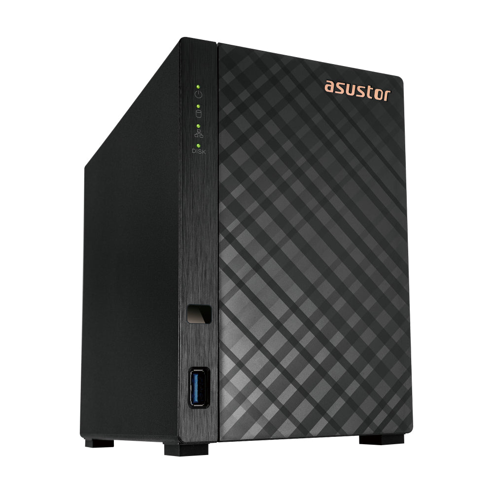 Asustor AS1102TL servidor NAS o de almacenamiento Mini Tower Realtek RTD1619B 1 GB DDR4 0 TB ADM Negro
