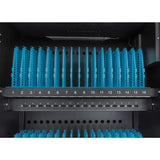 Manhattan Carrito de carga UVC con 32 puertos USB-A y 32 tomas de corriente alterna Laptop Piso 38 mm 3 mm 28 mm