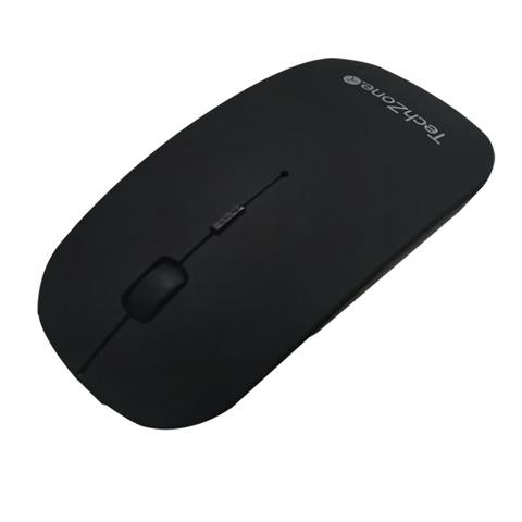 TechZone TZ18MOUINAMP-NG ratón Ambidiestro RF inalámbrico 1600 DPI, Negro
