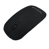 TechZone TZ18MOUINAMP-NG ratón Ambidiestro RF inalámbrico 1600 DPI, Negro