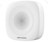 Hikvision DS-PS1-I-WB sirena Sirena inalámbrica Interior Blanco