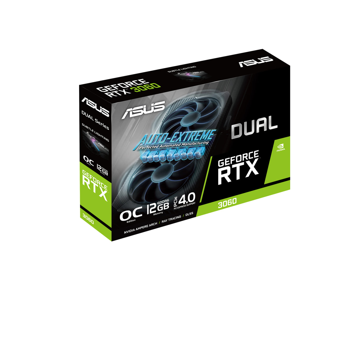 ASUS DUAL-RTX3060-O12G-V2 tarjetas gráficas Si 3584 NVIDIA GeForce RTX 3060