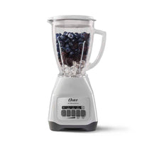 Oster BLSTKAGWPB-013 licuadora 1.5 L Batidora de mesa Blanco, Función de pulso, Picahielos