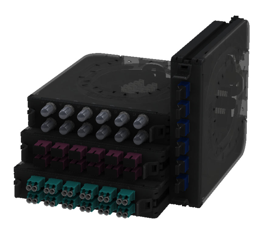 Belden FC4X12LDFS caja de empalme para fibra óptica