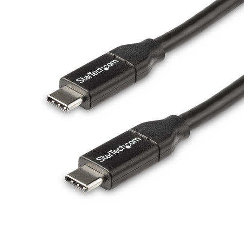 StarTech.com Cable de 50cm USB-C a USB-C con capacidad para Entrega de Alimentación de 5A - USB TipoC - Cable de Carga U