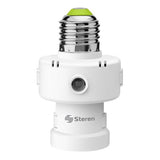 Steren LAM-056 portalámparas 60 W Blanco E26/E27 E27 Fluorescente, Incandescente, LED