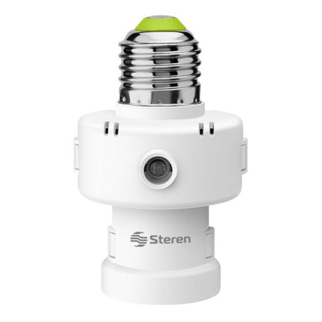 Steren LAM-056 portalámparas 60 W Blanco E26/E27 E27 Fluorescente, Incandescente, LED