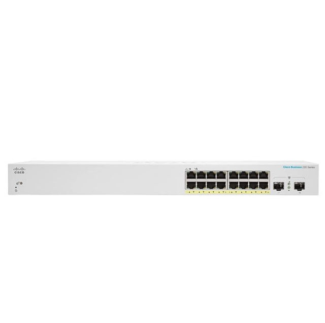 Cisco CBS220-16P-2G Dispositivo de redes Gestionado L2 16
