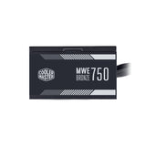 Cooler Master MWE 750 Bronze V2 unidad de fuente de alimentación 750 W 20+4 pin ATX ATX Negro, 100 - 240 V, Activo, 120 