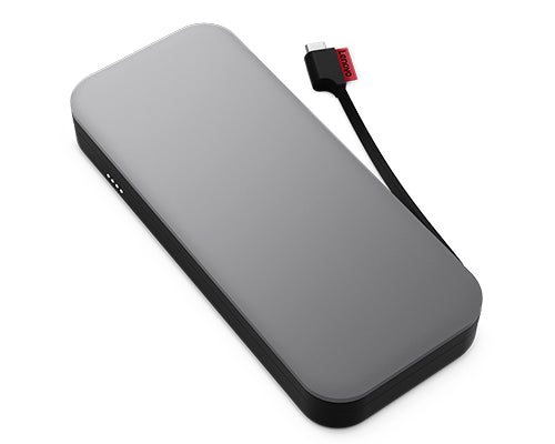 Lenovo Go Baterías externas 3 Negro, Gris USB