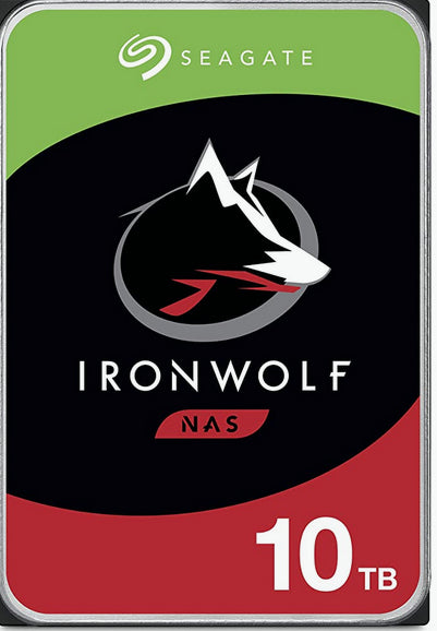 Seagate IronWolf ST10000VN000 disco duro interno 10 TB 7200 RPM 256 MB 3.5" Serial ATA III