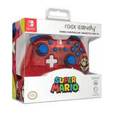 PDP Rock Candy: Mario Punch Mandos y volantes Gamepad Nintendo Switch, Nintendo Switch Lite, Nintendo Switch OLED Alámbr