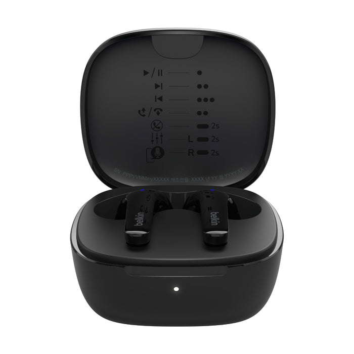AUDIFONOS TRUE WIRELESS EARBUDS NEGROS