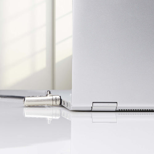 StarTech.com Cable de Seguridad Delgado para Portátil Compatible con Noble Wedge® de 1,5m - Cable Antirrobo para Portáti