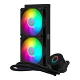 Cooler Master MasterLiquid ML240L ARGB V2 Procesador Refrigerador de líquidos todo en uno Negro