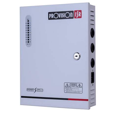Provision-ISR PR-10A9CH+ unidad de fuente de alimentación Blanco, 100 - 240 V, Sobrecorriente, Sobrevoltaje