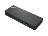 Lenovo 40B00300US base para portátil y replicador de puertos Alámbrico Thunderbolt 4 Negro, Rojo