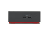 Lenovo 40B00300US base para portátil y replicador de puertos Alámbrico Thunderbolt 4 Negro, Rojo