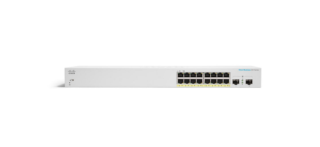 Cisco CBS220-16T-2G Dispositivo de redes Gestionado L2 16