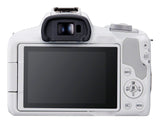Canon EOS R50 Mirrorless Camera with 18-45mm Lens MILC 24.2 MP CMOS 6000 x 4000 Pixeles Blanco, 4K Ultra HD, Pantalla táctil