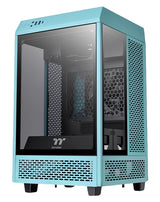 Thermaltake The Tower 100 Mini Tower Turquesa, Mini-ITX, SPCC, Vidrio templado