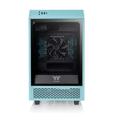 Thermaltake The Tower 100 Mini Tower Turquesa, Mini-ITX, SPCC, Vidrio templado