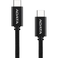 CABLE ADATA TIPO C A TIPO C CACC-100PN-BK 1METRO COLOR NEGRO