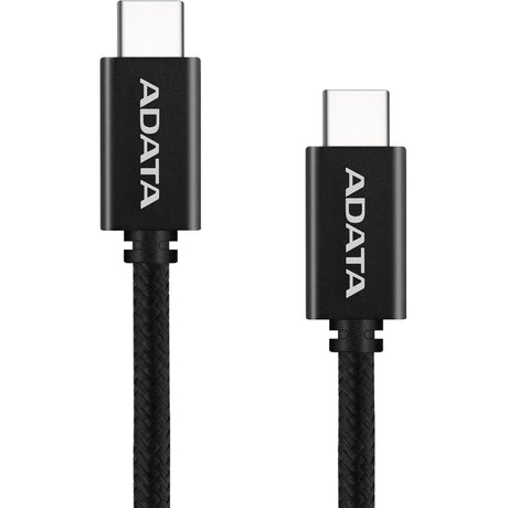 CABLE ADATA TIPO C A TIPO C CACC-100PN-BK 1METRO COLOR NEGRO