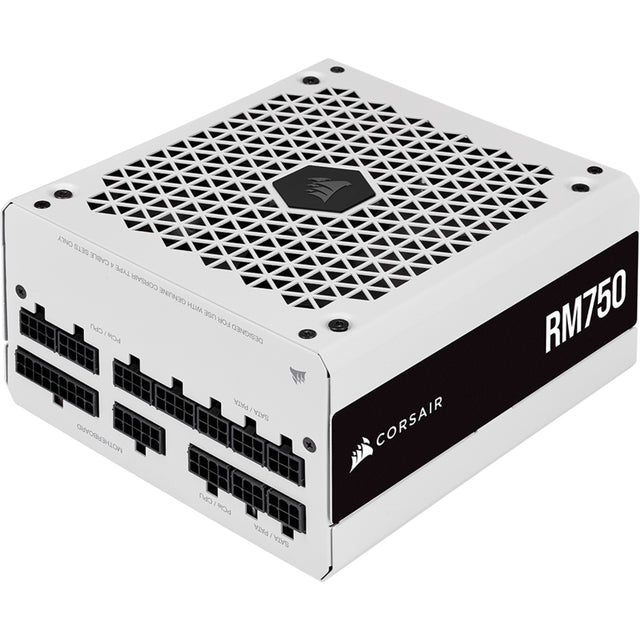 Corsair RM750 unidad de fuente de alimentación 750 W 24-pines ATX ATX Blanco, 100 - 240 V, 150 W
