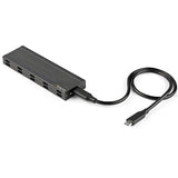 StarTech.com Caja Externa USB-C de 10Gbps a NVMe M.2 or SSD SATA M.2 - Carcasa de Aluminio Portátil para SSD NGFF M.2 PC