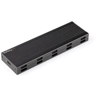StarTech.com Caja Externa USB-C de 10Gbps a NVMe M.2 or SSD SATA M.2 - Carcasa de Aluminio Portátil para SSD NGFF M.2 PC