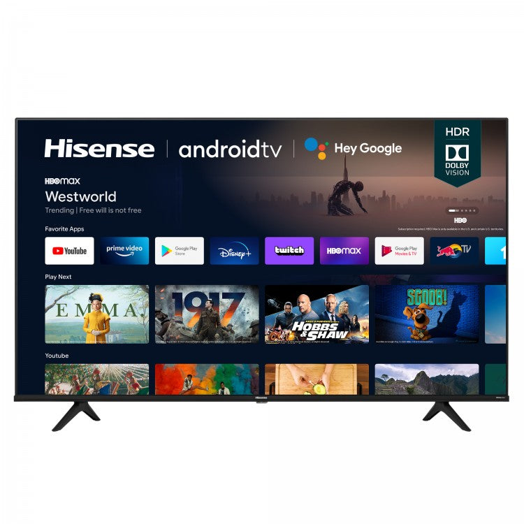 Hisense 43A6GV Televisor 108 cm (42.5") 3840 x 2160 Pixeles 4K Ultra HD LCD Smart TV Wifi Negro