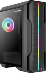 Aerocool SPLINTER DUO Carcasa de Ordenador ATX 3 x Ventiladores ARGB 12cm + Mesh Frontal