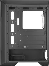 Gabinete AeroCool Splinter Duo G V1 Cristal templado Negro ARGB ATX 3xVentiladores (No compatible con Cooler 240mm)