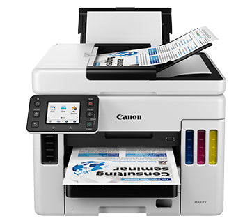 Canon MAXIFY GX7010 Impresora Multifunción Inyección de tinta WiFi Negro, Blanco