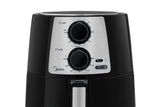 Midea MAF35N2SEB freidora 3.5 L Freidora de aire caliente Negro, Giratorio, Acero inoxidable