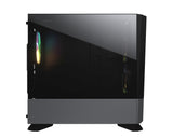 COUGAR CGR-5JM8B-AIR-RGB carcasas ordenador Mini Tower PC Negro micro ATX, Mini-ITX