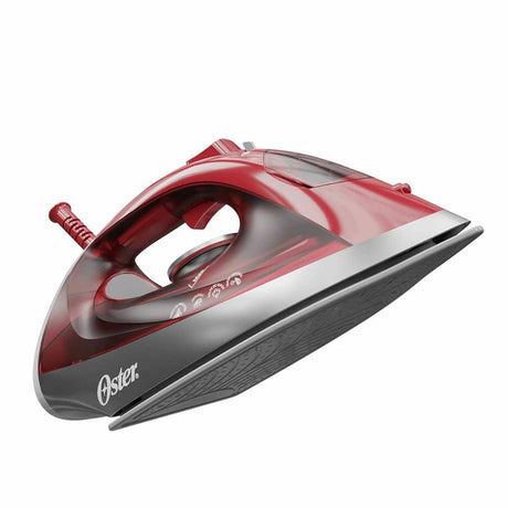 Oster GCSTBS6051 plancha Plancha a vapor Suela antiadherente 1250 W Rojo, 360°