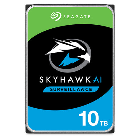 Seagate SkyHawk ST10000VE001 discos duros internos 10 GB 7200 RPM 3.5 cm (3.5") Unidad de disco duro