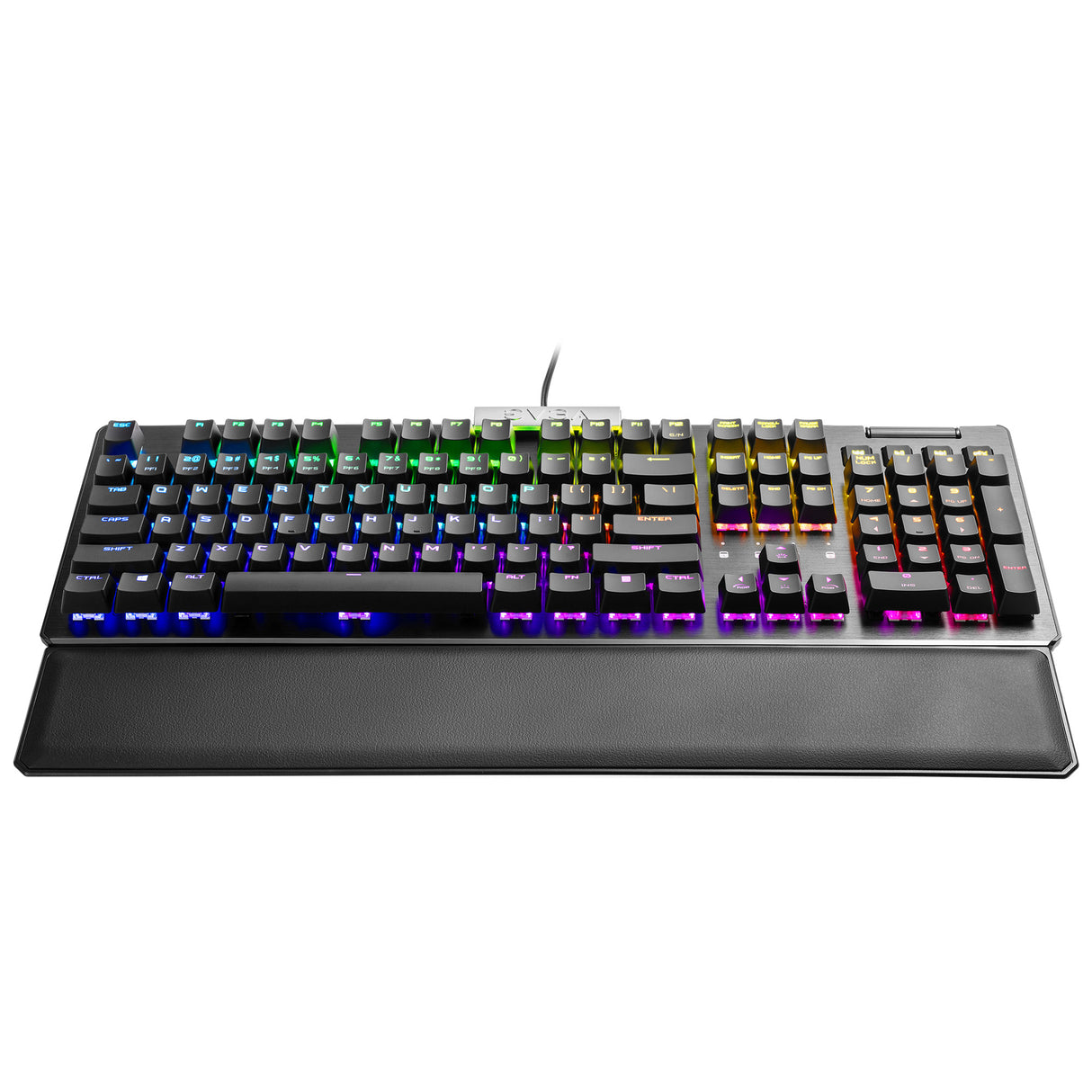 EVGA Z15 teclado Juego USB Español Negro