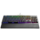 EVGA Z15 teclado Juego USB Español Negro