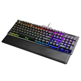EVGA Z15 teclado Juego USB Español Negro