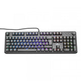 Yeyian Asward Series 3000 teclado Hogar USB QWERTY Negro, Alámbrico, Interruptor mecánico, LED RGB
